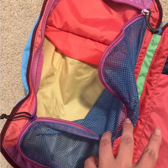 Cotopaxi Allpa 20L Backpack in Blue, Green, and Red - Picture 5 of 6